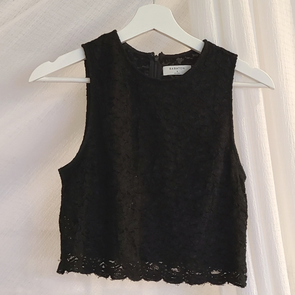 Babaton lace top